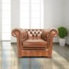 Belvedere Chesterfield Antique Leather Club Chair 2 Belvedere Chesterfield Antique Leather Club Chair -Living Room Furniture Store 51588088 1
