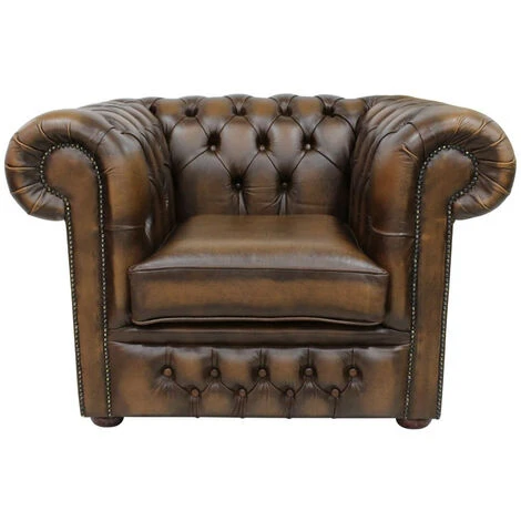 Chesterfield Winchester Low Back Club ArmChair Antique Tan Leather 3 Chesterfield Winchester Low Back Club ArmChair Antique Tan Leather