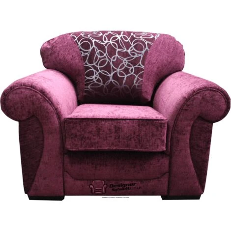 Oasis Armchair Sofa Fabric Sofa Carlton Aubergine 3 Oasis Armchair Sofa Fabric Sofa Carlton Aubergine
