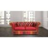 Chesterfield Patchwork Old English 2 Seater Settee Leather Sofa Offer -Living Room Furniture Store 51596701 1