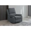 Slate Grey Fabric Recliner Armchair Single Sofa Lounge Chair -Living Room Furniture Store 51771861 1