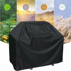 BBQ Cover Garden Furniture Protector Cover Waterproof Dustproof For Sofa Chair Table BBQ Rain Snow (58x77cm)