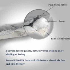 Sofa Covers Reversible Quilted Furniture Protector Cover, Sofa Covers For 3 Seater Couch With 2" Elastic Strap, Couch Cover 3 Seater Machine Washable (Grey) -Living Room Furniture Store 51802569 4