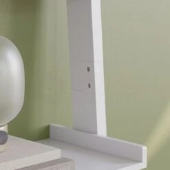 York 4 Tier Ladder Shelf Unit Bookcase Shelving Display Stand Rack Storage, White -Living Room Furniture Store 51985062 4