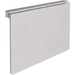 HIDEAWAY - Wooden Fold Down Drop-leaf Wall Mounted Craft / Kitchen Table - White -Living Room Furniture Store 5435351 3