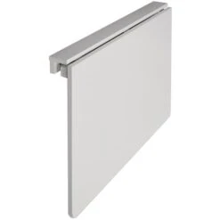 HIDEAWAY - Wooden Fold Down Drop-leaf Wall Mounted Craft / Kitchen Table - White -Living Room Furniture Store 5435351 5