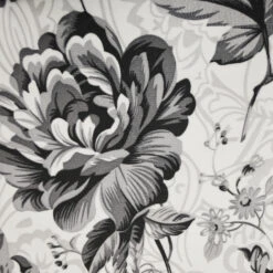 BLACK ROSE - Storage Ottoman Stool / Blanket Box / Padded Trunk - Black / White 9 BLACK ROSE - Storage Ottoman Stool / Blanket Box / Padded Trunk - Black / White -Living Room Furniture Store 5435513 3