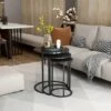 Gloria Set Of 3 Nesting Table Side Coffee Tables -Living Room Furniture Store 54995809 1