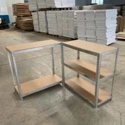 150cm X 70cm X 30cm FURNITURE STORAGE RACK/SHELVING BOOK SHELF KITCHEN/OFFICE DISPLAY UNIT -Living Room Furniture Store 56807868 3