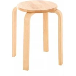Premier Housewares Tropical Hevea Wood Stacking Stool 9 Premier Housewares Tropical Hevea Wood Stacking Stool -Living Room Furniture Store 57338746 3