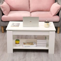 White-85x50x45cm(WxDxH) 9 White-85x50x45cm(WxDxH) -Living Room Furniture Store 57591009 3