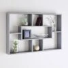 Stylish And Attractive Space Saving Multi-Compartment Wall Shelf Storage Unit 1 Stylish And Attractive Space Saving Multi-Compartment Wall Shelf Storage Unit -Living Room Furniture Store 57883565 1