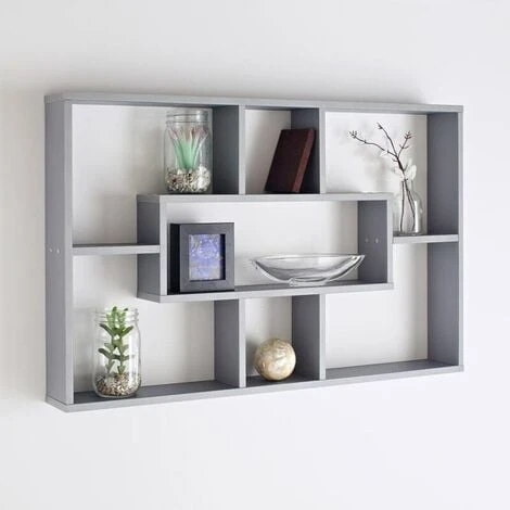 Stylish And Attractive Space Saving Multi-Compartment Wall Shelf Storage Unit 4 Stylish And Attractive Space Saving Multi-Compartment Wall Shelf Storage Unit - Image 2