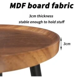 Nesting Coffee Table Centre Accent Table Round Wooden Side Table 10 Nesting Coffee Table Centre Accent Table Round Wooden Side Table -Living Room Furniture Store 58286297 4