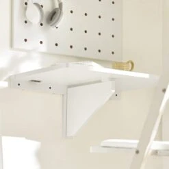 SoBuy Folding Wood Wall Kitchen Dining Table 60x40cm,White,FWT03-W 10 SoBuy Folding Wood Wall Kitchen Dining Table 60x40cm,White,FWT03-W -Living Room Furniture Store 5890686 4