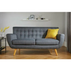 Contemporary Loft 3 Seater Sofa With A Hint Of Scandinavian-inspired Retro Style 9 Contemporary Loft 3 Seater Sofa With A Hint Of Scandinavian-inspired Retro Style -Living Room Furniture Store 60605163 3