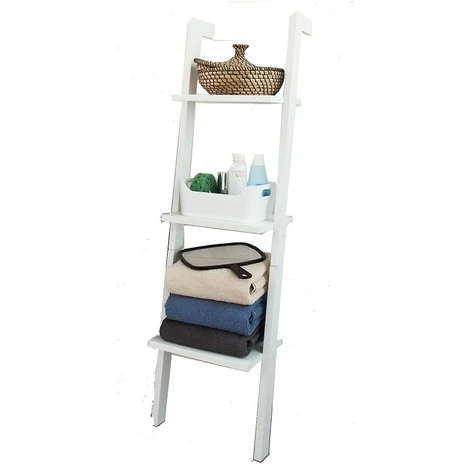 SoBuy Wood 3 Tiers Storage Display Wall Shelf,FRG32-W,White 3 SoBuy Wood 3 Tiers Storage Display Wall Shelf,FRG32-W,White
