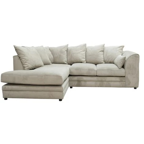 Kensington Left Hand Facing Corner Sofa - Beige 4 Kensington Left Hand Facing Corner Sofa - Beige - Image 2