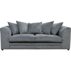 Kensington 3 & 2 Seater Sofa Set - Grey -Living Room Furniture Store 63697784 3