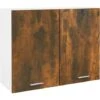 Hanging Cabinet Smoked Oak 80x31x60 Cm Engineered Wood VidaXL -Living Room Furniture Store 64884336 1