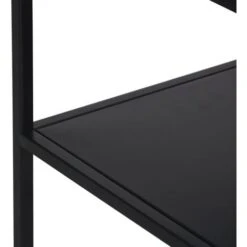 Hallowood Furniture Bewdley Small Black Metal Side Table - Glass Top Coffee Table With Shelf And Metal Frame – Living Room Lamp Table – Hallway Console Table And Telephone Plant Stand - Bedside Table 10 Hallowood Furniture Bewdley Small Black Metal Side Table - Glass Top Coffee Table With Shelf And Metal Frame – Living Room Lamp Table – Hallway Console Table And Telephone Plant Stand - Bedside Table -Living Room Furniture Store 66341847 4