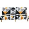 Click Clack Sofa Cover Extendable Armless Sofa Bed Slipcover Armless Click Clack Slipcover 2 Seater 3 Seater Foldable Futon Cover -Living Room Furniture Store 66546854 1