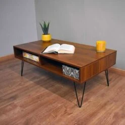 Lift Up Coffee Table On Hairpin Legs -Living Room Furniture Store 67331194 4