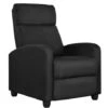 Yaheetech Fabric Recliner Chair Single Recliner Sofa, Black 1 Yaheetech Fabric Recliner Chair Single Recliner Sofa, Black -Living Room Furniture Store 67556248 1