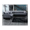 Fabric Baron L-Shape Corner Sofa Bed With Storage Universal Sofa Bed -Living Room Furniture Store 71153903 1