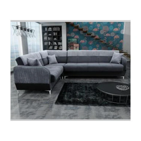 Fabric Baron L-Shape Corner Sofa Bed With Storage Universal Sofa Bed 3 Fabric Baron L-Shape Corner Sofa Bed With Storage Universal Sofa Bed