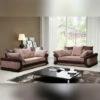 Dino 3+2 Seater Sofa Set - Beige/Brown -Living Room Furniture Store 71153919 1