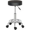 Swivel Stool Height Adjustable 360�� Rotation Chair Office Round Bar Stool, Black -Living Room Furniture Store 71625823 1