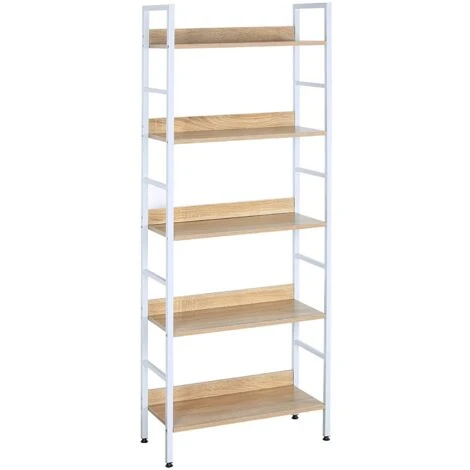 WOLTU Heavy Duty Bookcases Shelf Unit 5 Shelves Storage Rack White 3 WOLTU Heavy Duty Bookcases Shelf Unit 5 Shelves Storage Rack White