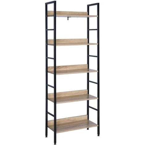 WOLTU Heavy Duty Bookcases Shelf Unit 5 Shelves Storage Rack Black 3 WOLTU Heavy Duty Bookcases Shelf Unit 5 Shelves Storage Rack Black