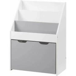 WOLTU Children Bookcases Toy&Book Storage Kids Rack Modern Safe Bedroom Playroom