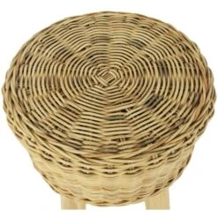 Bar Stool Natural Rattan VidaXL -Living Room Furniture Store 7443472 4
