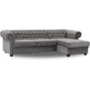 Regal Chesterfield Corner Sofa Graphite Left Hand -Living Room Furniture Store 74789563 1