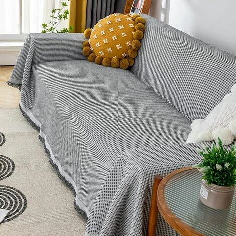 Gray Sofa Cover, Large Sofa Slipcovers For 3 Cushion Couch Dog Couch Cover Recliner Couch Covers Couch Covers For 3 Cushion Couch 4 Gray Sofa Cover, Large Sofa Slipcovers For 3 Cushion Couch Dog Couch Cover Recliner Couch Covers Couch Covers For 3 Cushion Couch - Image 2