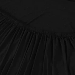 Solid Color All-inclusive Waterproof Sofa Cover, Stretch Fabric, Black, 145-185cm -Living Room Furniture Store 75550921 3