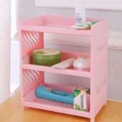 Desktop Double-layer Storage Rack Multi-layer Detachable Dormitory Storage Rack Pink 10 Desktop Double-layer Storage Rack Multi-layer Detachable Dormitory Storage Rack Pink -Living Room Furniture Store 77432402 4