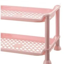 Bathroom Rack Multi-layer Kitchen Countertop Floor Storage Organizer Pink 9 Bathroom Rack Multi-layer Kitchen Countertop Floor Storage Organizer Pink -Living Room Furniture Store 77432760 3