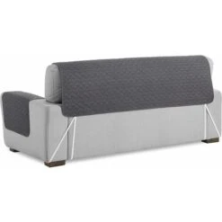 Relax Circus Armchair Cover, Padded Protection 1 Seater. Reversible Quilted Cover. Color Gray-55196cm -Living Room Furniture Store 78707897 3