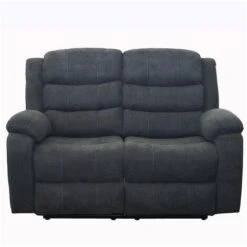 BOSTON MANUAL FABRIC RECLINER SOFA SUITE AMRCHAIR GREY 2 SEATER 8 BOSTON MANUAL FABRIC RECLINER SOFA SUITE AMRCHAIR GREY 2 SEATER -Living Room Furniture Store 80420716 3