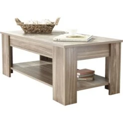 GFW Lift Up Coffee Table Walnut