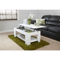 GFW Lift Up Coffee Table White -Living Room Furniture Store 83723428 3