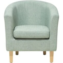 Classic Fabric Tub Chair With Footstool Green Fabric Armchair Living Room Holden 11 Classic Fabric Tub Chair With Footstool Green Fabric Armchair Living Room Holden -Living Room Furniture Store 8465803 5 1