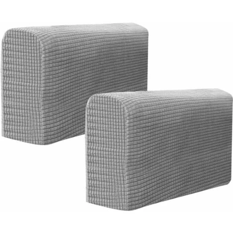 Chair Armrest Cover Sofa Armrest Cover Elastic Armchair Slipcover Home Office Recliner Couch Cover Sofa Protector Fabric For Two 2Pcs(Light Gray) 3 Chair Armrest Cover Sofa Armrest Cover Elastic Armchair Slipcover Home Office Recliner Couch Cover Sofa Protector Fabric For Two 2Pcs(Light Gray)