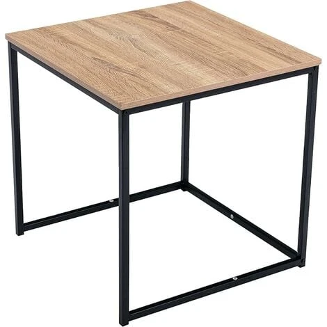 Nest Coffee Table 3 In 1 Set Compact Modern Design For Space Saving NATURAL 5 Nest Coffee Table 3 In 1 Set Compact Modern Design For Space Saving NATURAL - Image 3