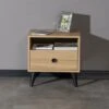 Eti Bedside Table Cabinet Chest Nightstand Bedroom Furniture Rustic Oak -Living Room Furniture Store 87496283 1