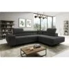 Aston Jumbo Cord Right Hand Facing Corner Sofa Bed With Storage And Lift Mechanism - Dark Grey 1 Aston Jumbo Cord Right Hand Facing Corner Sofa Bed With Storage And Lift Mechanism - Dark Grey -Living Room Furniture Store 88962462 1